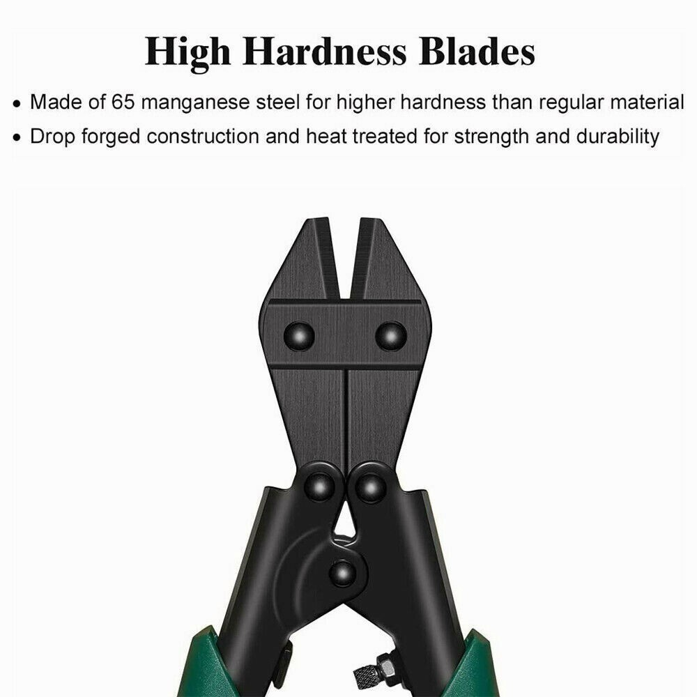 8" Wire Cutters Crimper Self-Adjusting Cable Stripper Cutting Pliers Hand Tool