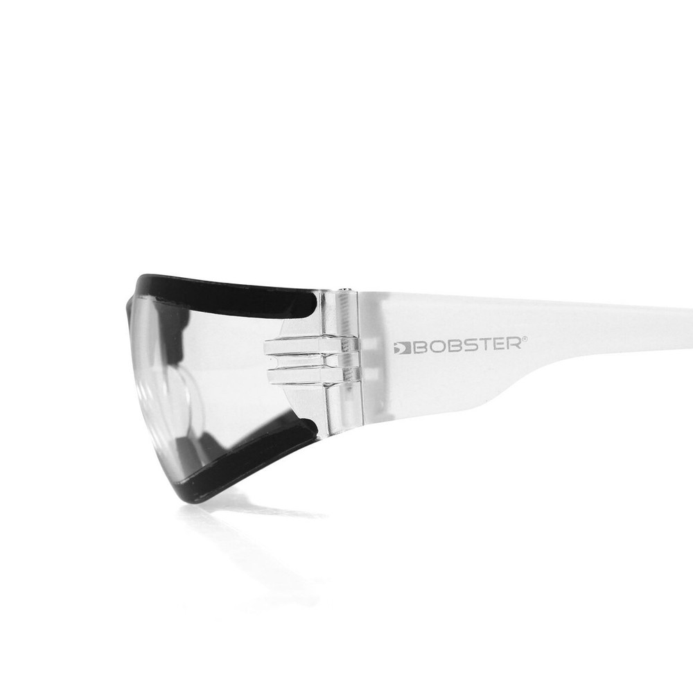 Bobster® Shield 3 Matte Clear Frame Clear Lens