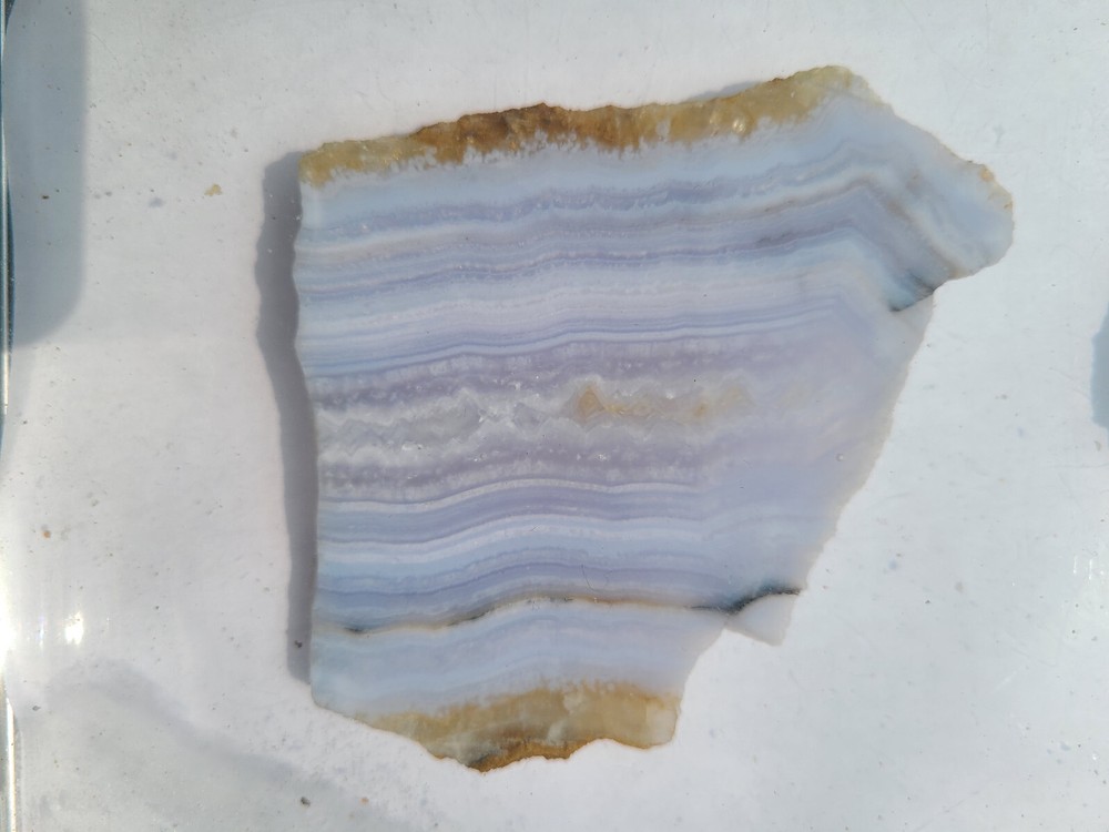 Blue Lace Agate Slab