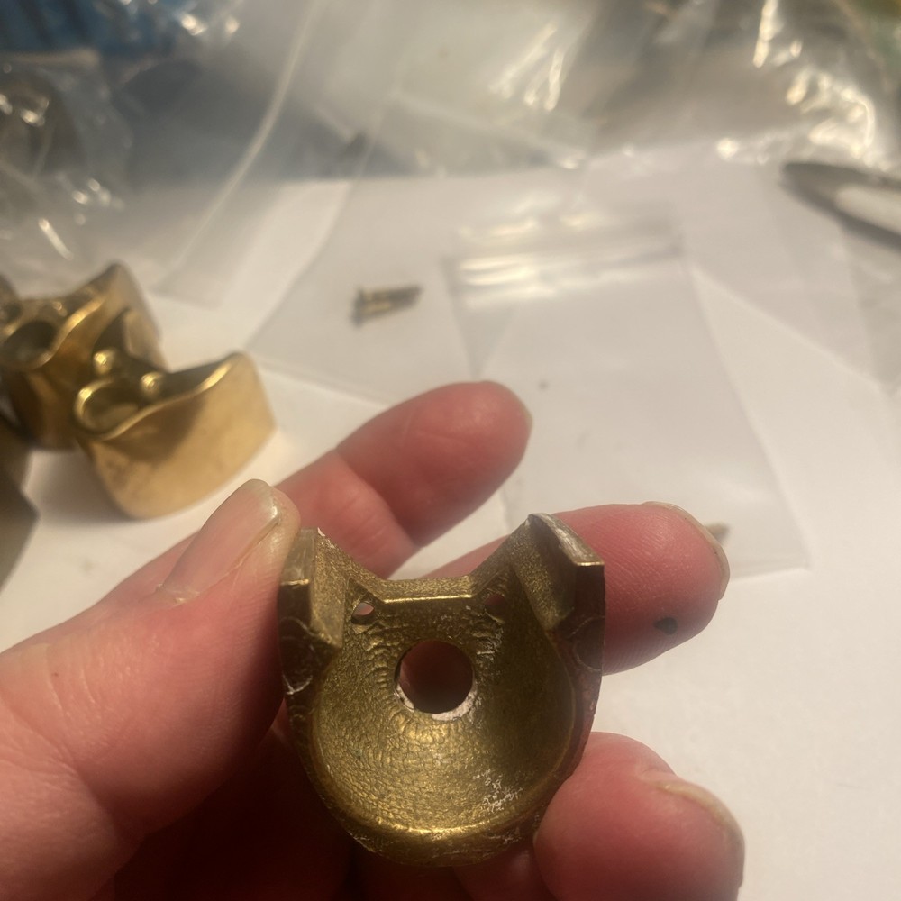 CVA Hawkens Brass Nose Cap 1" (New/Old) Muzzleloader.