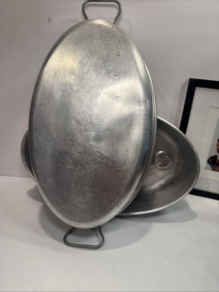 Vintage Wear Ever 3 Piece Roaster # 2635 Missing Rack