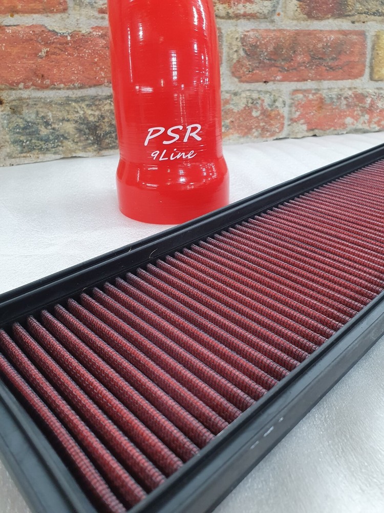 Porsche 997 Performance Induction Upgrade Air Filter & Resonator Box Kit RED