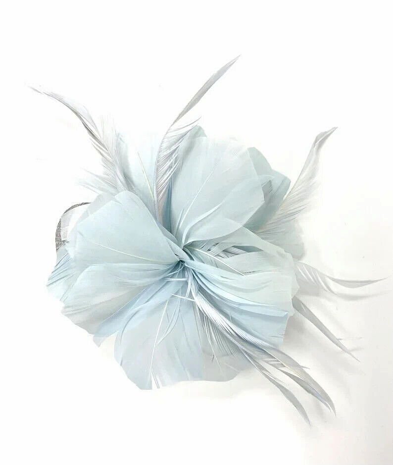 Light Blue Turkey Marabou Feathers Feathers 200 pc 2-4" Glue Sew on Application
