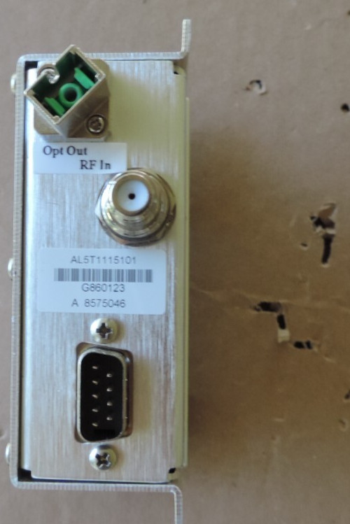 FOXCOM AL5T FIBER OPTIC TRANSMITTER SC/APC DBS