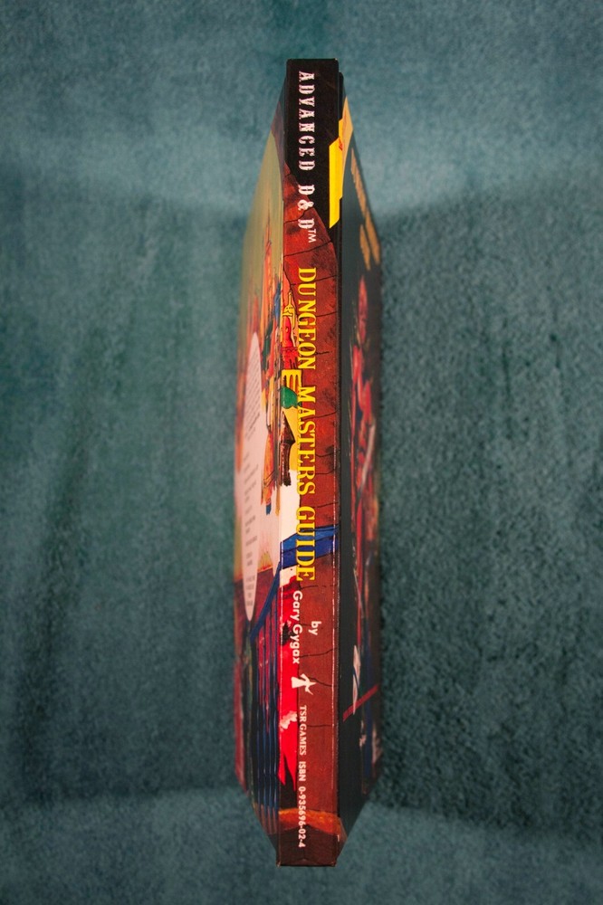 Advanced Dungeons & Dragons Dungeon Masters Guide 6th Alpha Revised Edition 1979