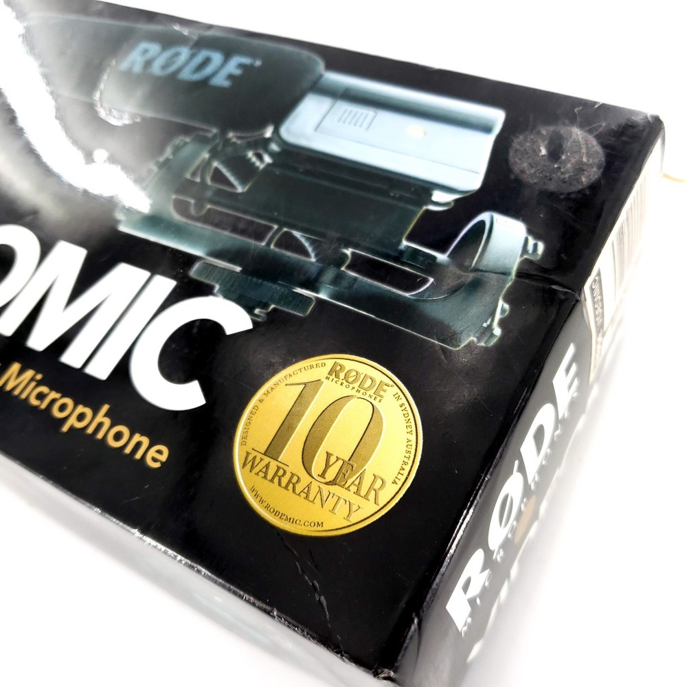 Rode VideoMic Directional Video Condenser Microphone Tested & Works