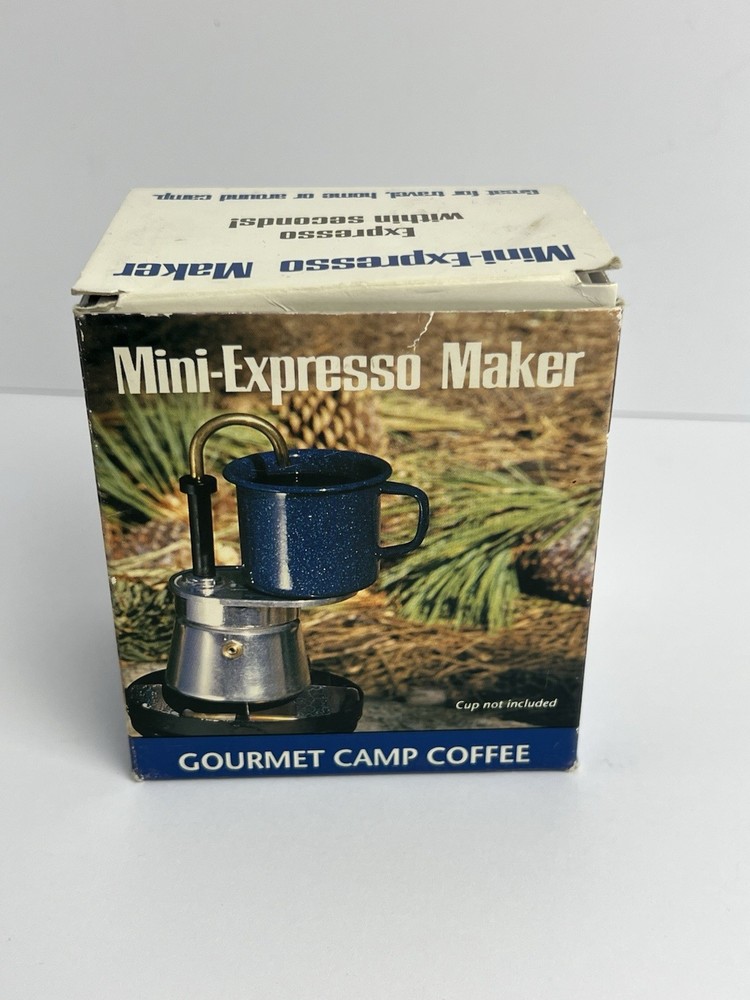 VINTAGE GSI Outdoors Mini Camping Coffee Espresso Maker New