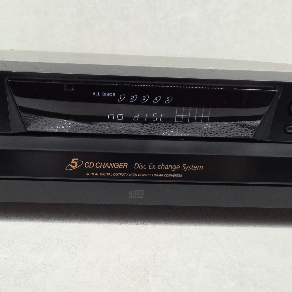 Sony CDP-CE375 5 Disc CD Changer For Parts READ