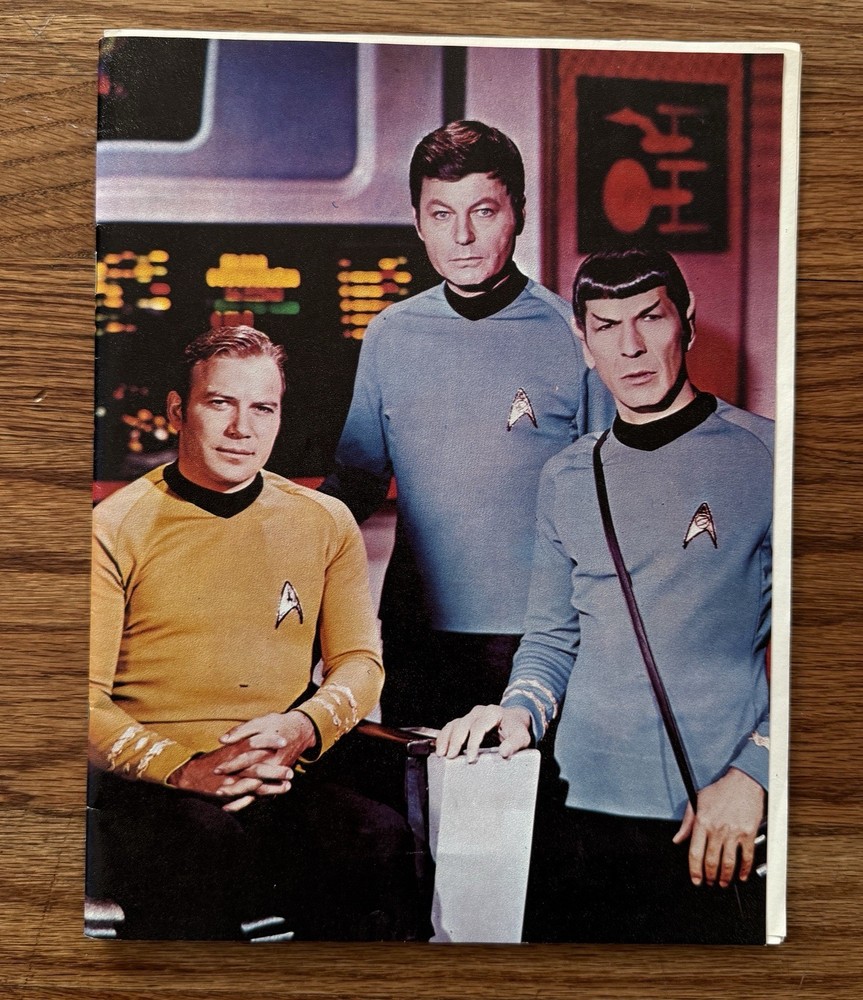 1975 International Star Trek Convention Book Catalog Program Zine