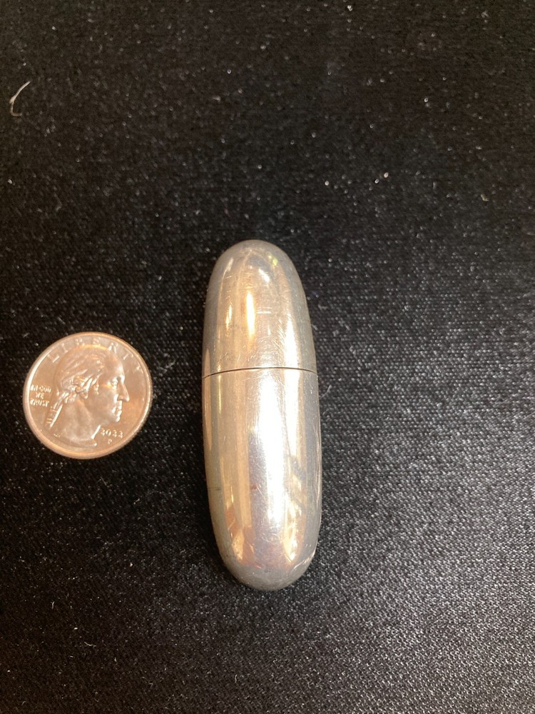 Antique Sterling Silver Vesta Case