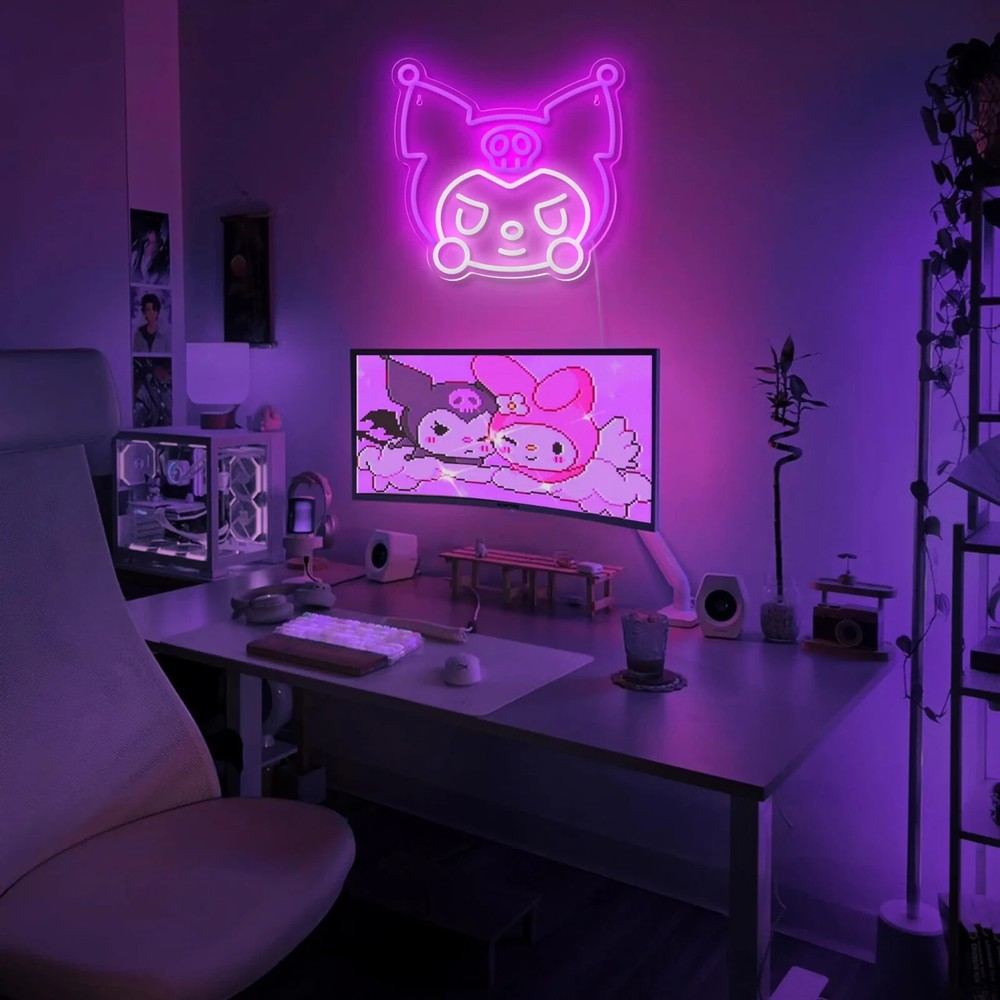 Kuromi Neon Light Sign