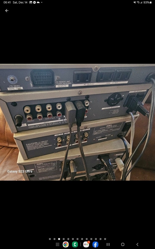 Aiwa Vintage Mini Stereo System