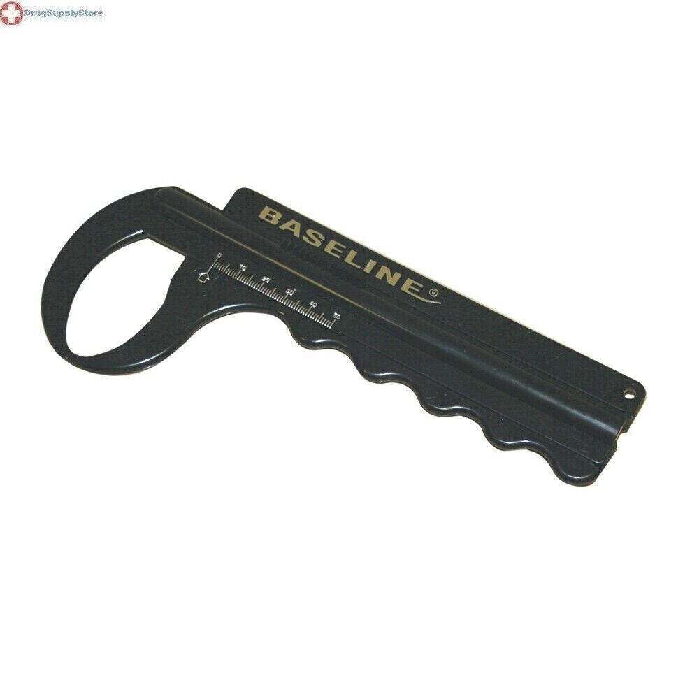Baseline Economy Skinfold Caliper, Plastic, 50mm Scale