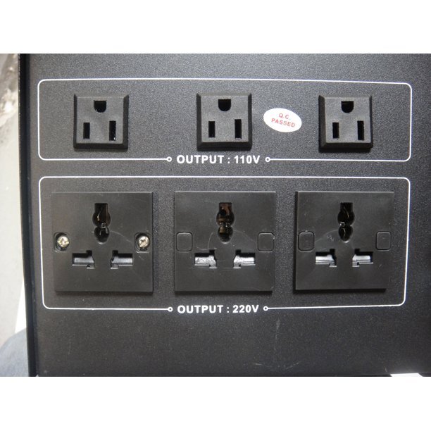 15,000 W Watts Voltage Converter Transformer & Automatic Voltage Regulator