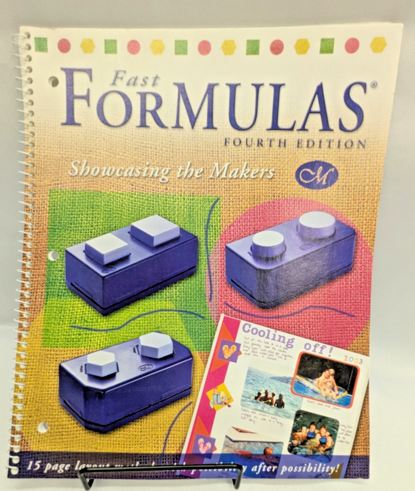 Creative Memories Fast Formulas 4th Ed 2003 Scrapbook Layout Guide