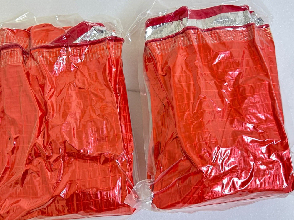 (2) STEARNS SOLAS Thermal Protective Aid Type ITP1 Boat Raft Survival Pack