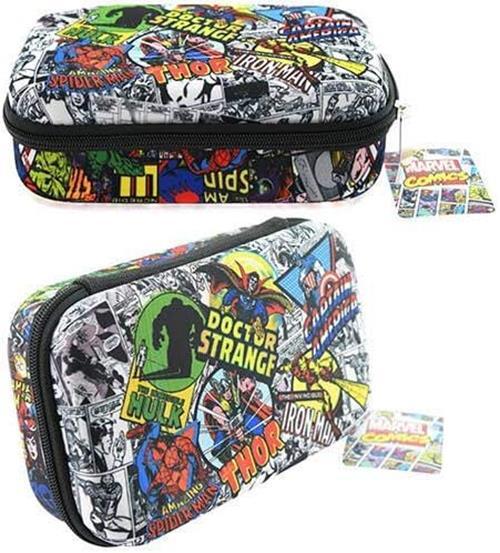 Marvel Pencil Case Avengers Spiderman Thor Hulk Comics Molded