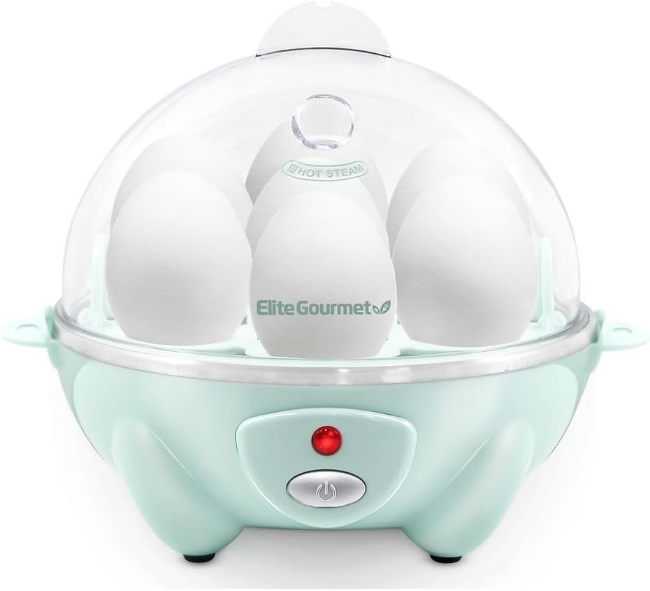 Versatile Egg Cooker - 7 Capacity, Soft, Medium, Hard Boiled with Auto Buzzer