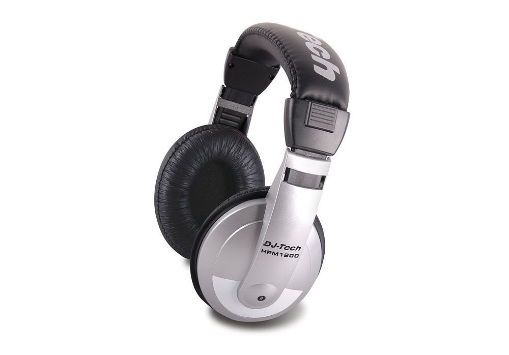DJ Tech HPM-1200 DJ/Studio Headphones