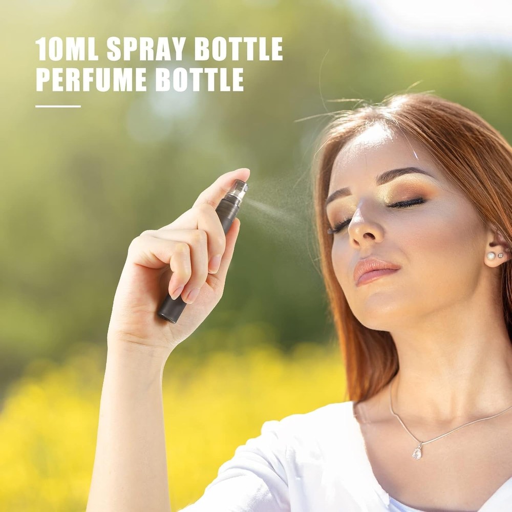 10ml Travel Perfume Spray Bottles Refillable Mini Plastic Atomizers 100pc