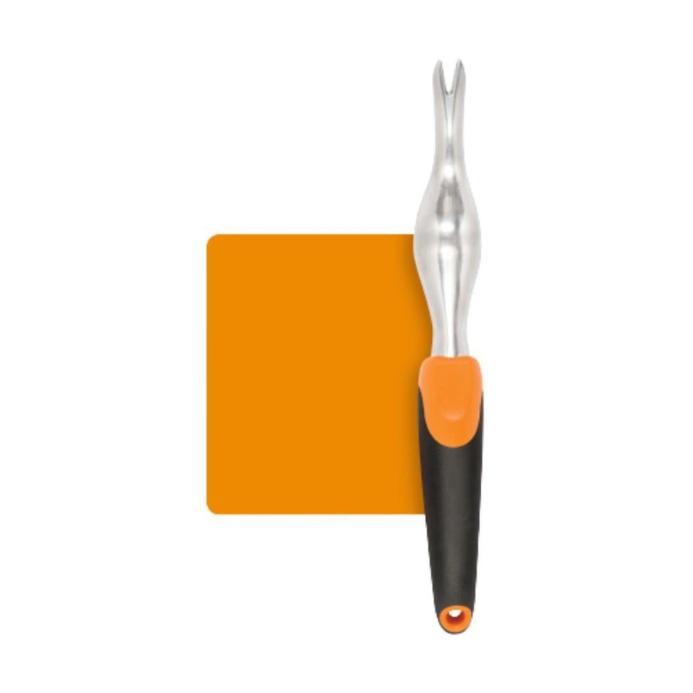 Garden Weeder, Ergonomic Handle, Dandelion Thistle Remover, Orange