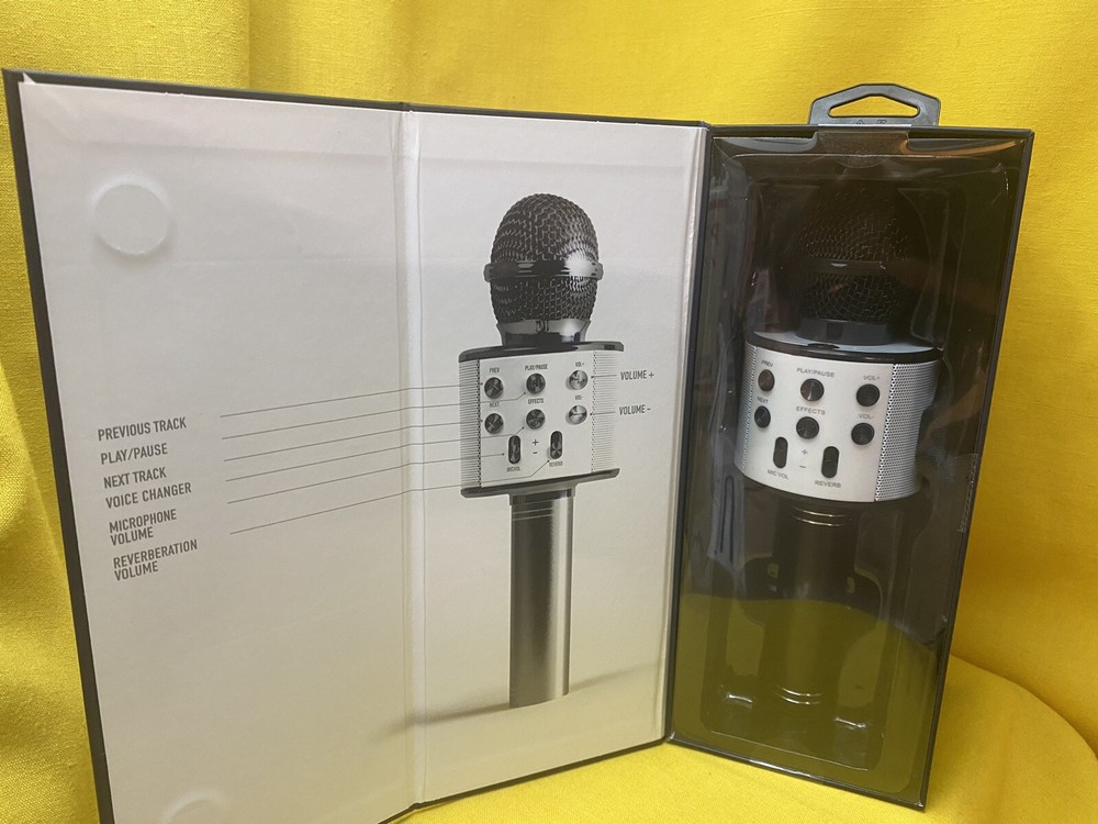 Karaoke Microphone & Bluetooth Speaker Open Mic by IJOY