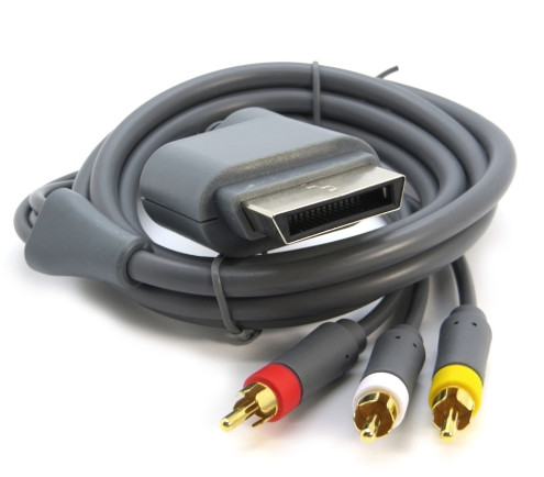 AV Composite Cable for Microsoft Xbox 360
