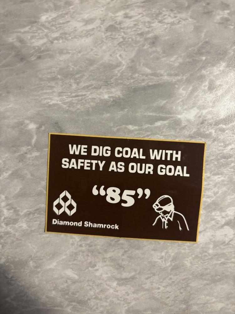 coal mining stickers nice older  Coal Company