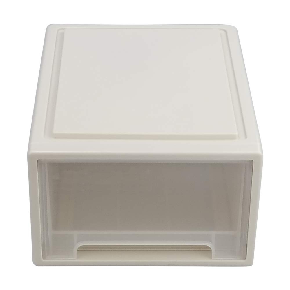 12 Quart Stacking Drawer, 1 Pack Stackable Desktop Drawers Plastic 12 Quart