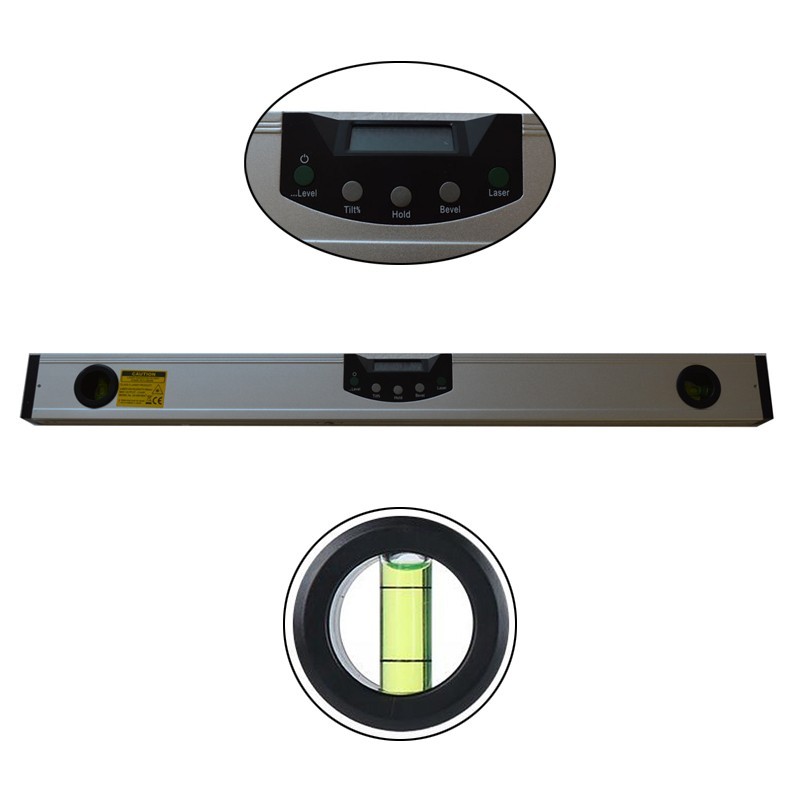 600mm Digital Display Infrared Level Angle Ruler Angle measuring Tool