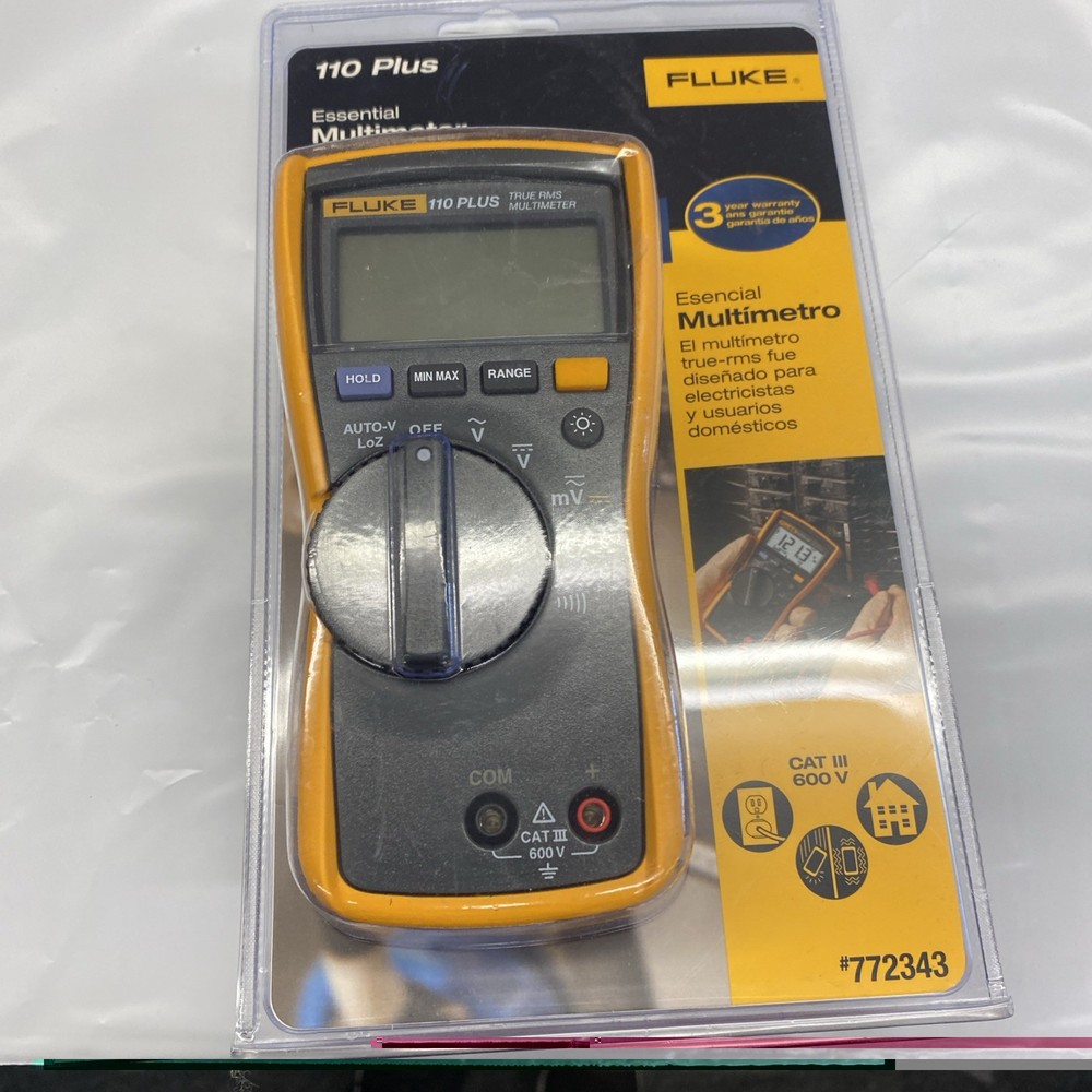 Fluke 110 Plus Essential Multimeter New
