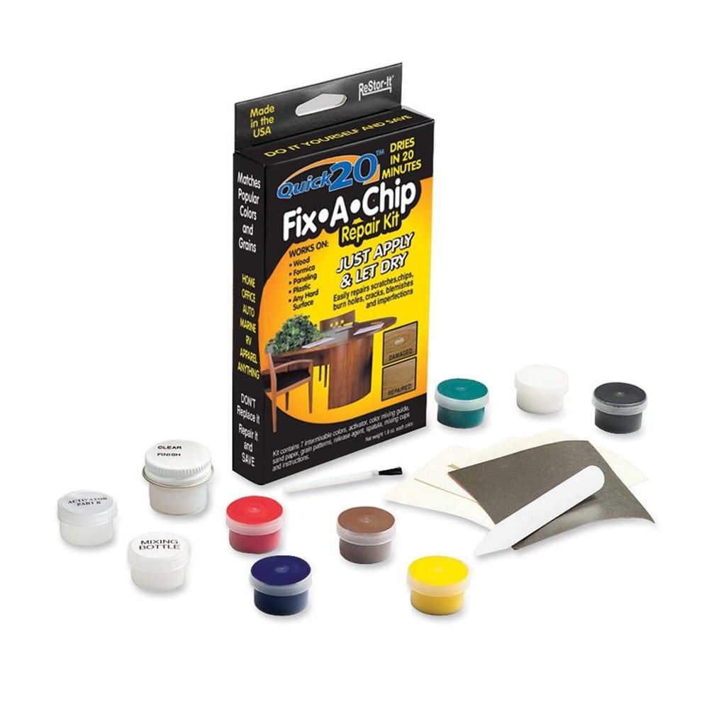 Master Quick 20 Fix-a-chip Repair Kit - 1/kit - Assorted (MAS18084)