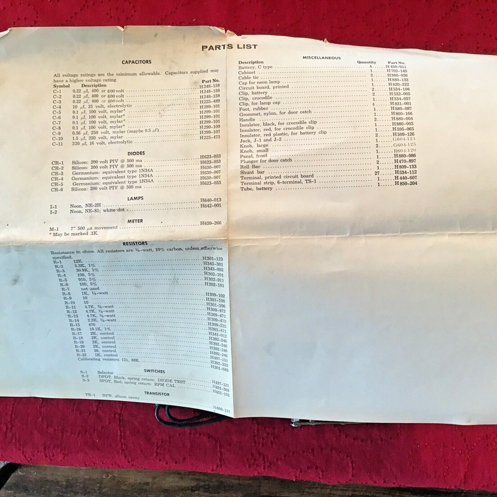 Allied A-1707 Universal Auto Analyzer with Manual