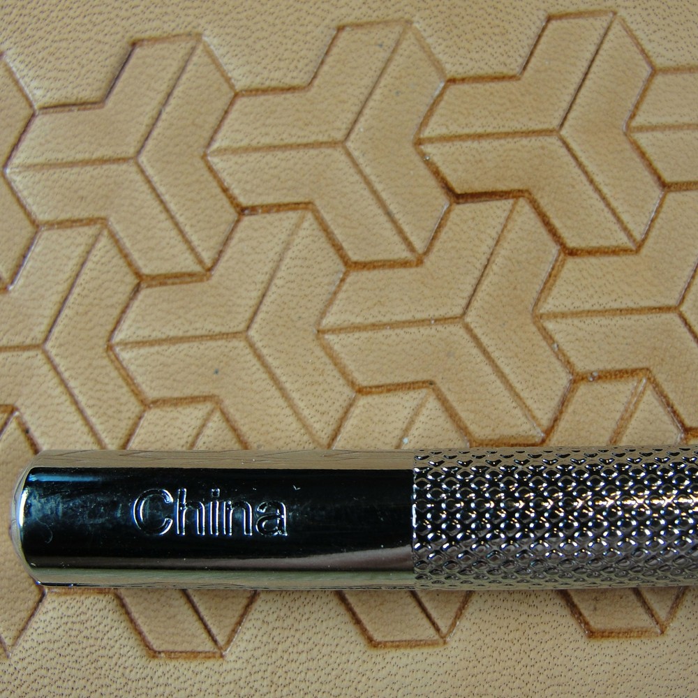 Leather Stamping Tool - G2284 Tri Geometric Stamp