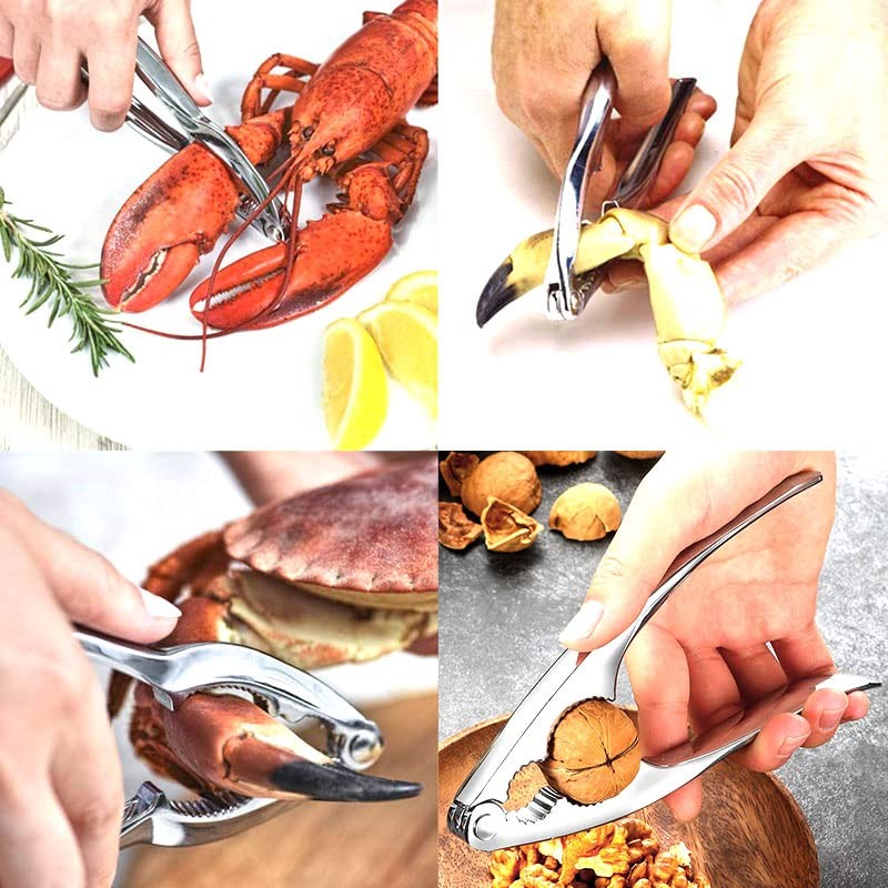 Crab Leg Crackers and Tools - Premium No Rust Lobster & Seafood...