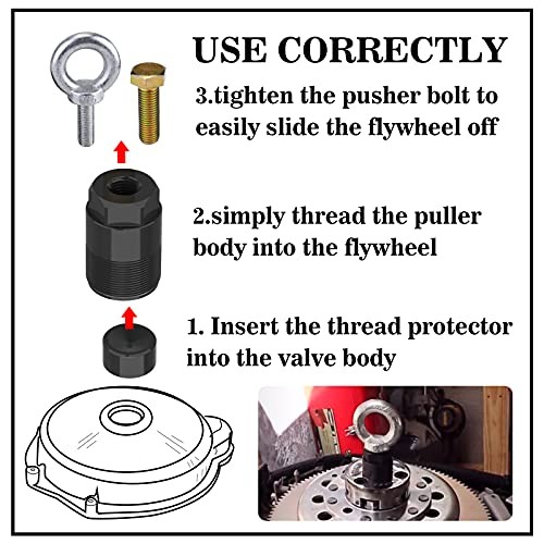 Flywheel Puller Removal Tool for Mercury Mariner Yamaha Outboard