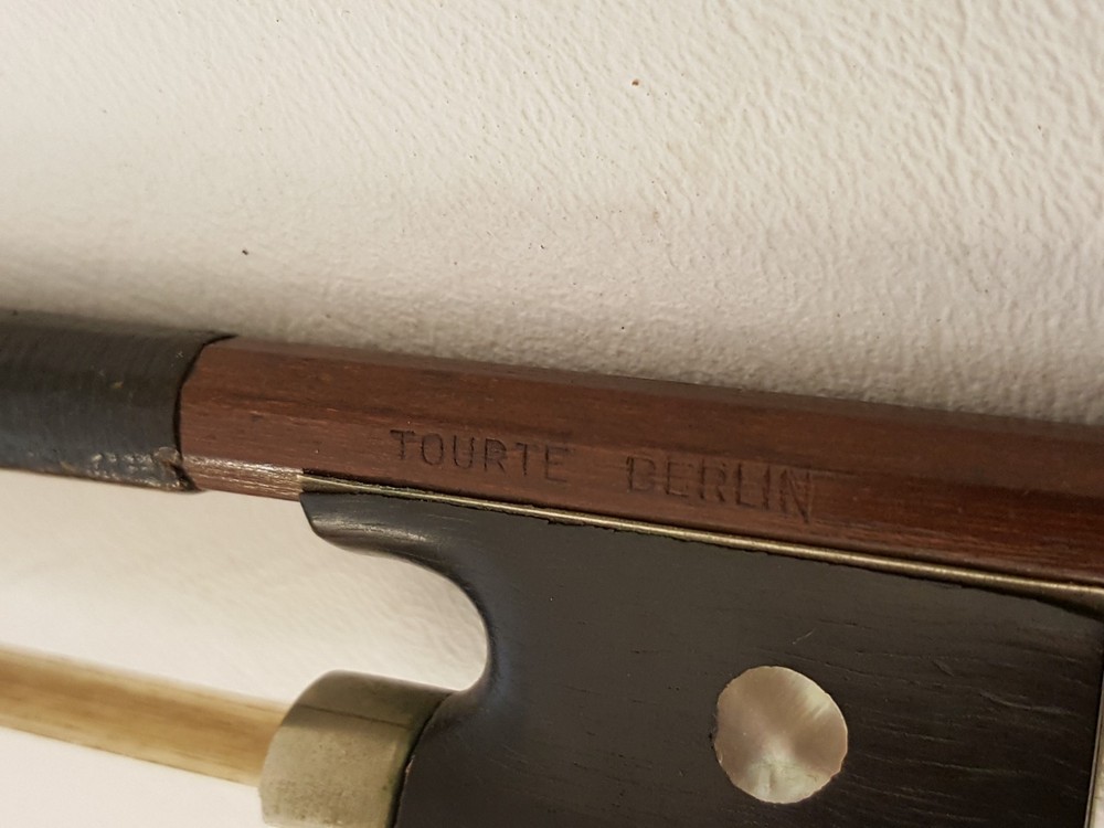 Antique Tourte Berlin violin bow