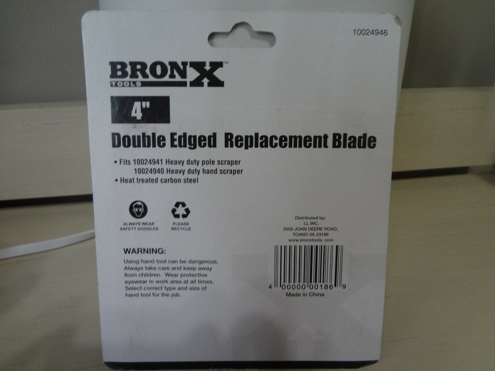 Bronx Scraper Replacement Blade Double Edge