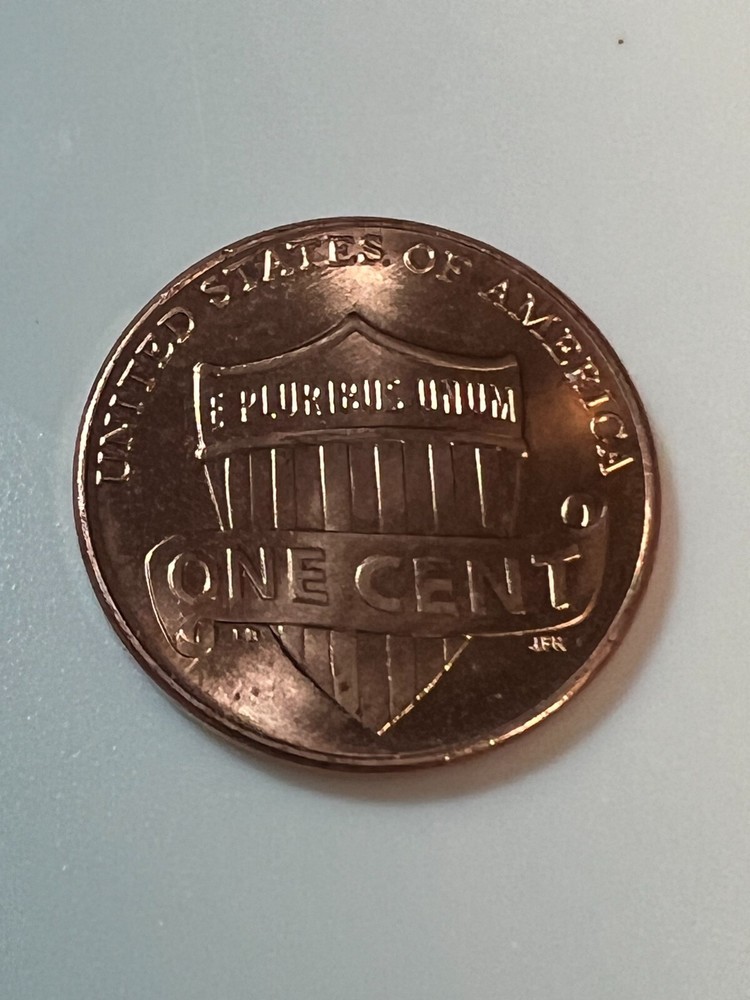 2012 1¢ WDDR-002 Lincoln Shield Cent Error Penny Coin