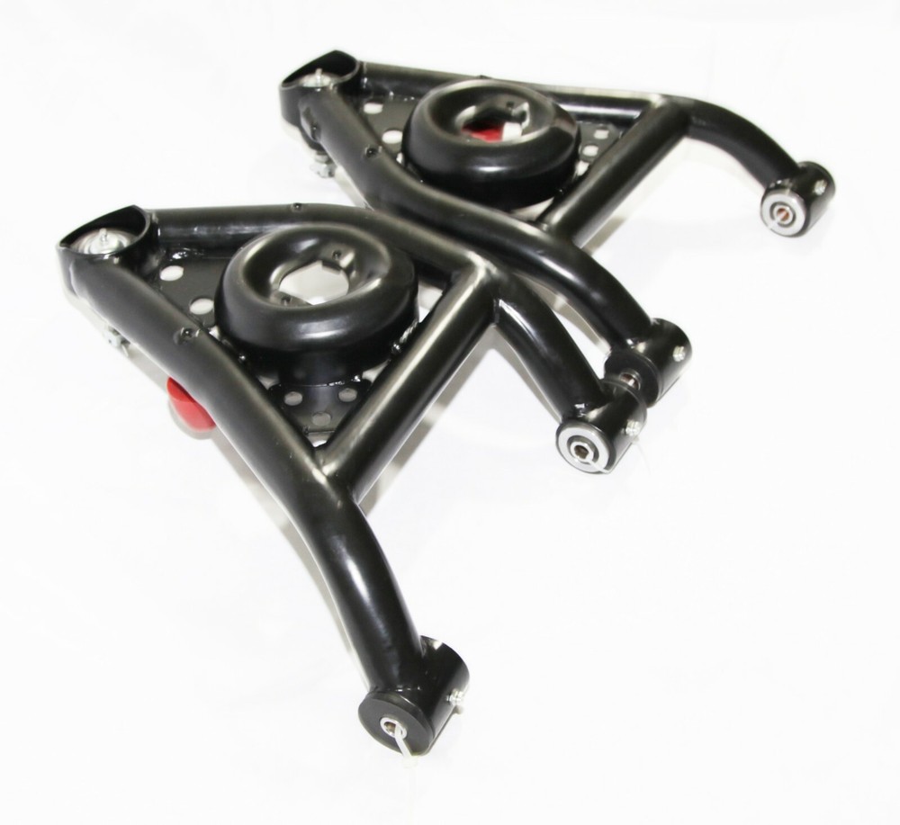 For 67-69 Camaro Firebird 68-74 Nova Black Front Upper&Front Lower Control Arm