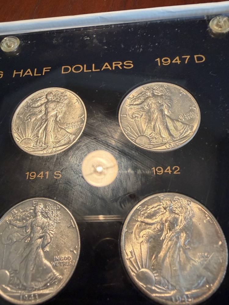 1941-1947 Walking Liberty Half " Short Set" 20 pc set