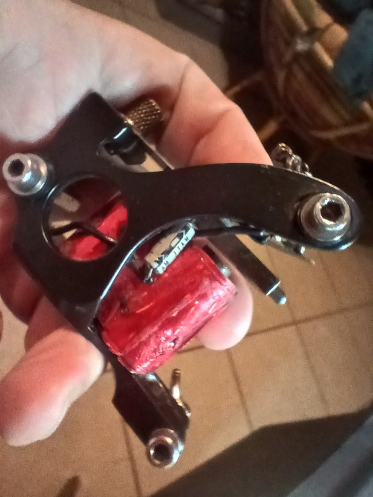 Spaulding Frame coil tattoo machine