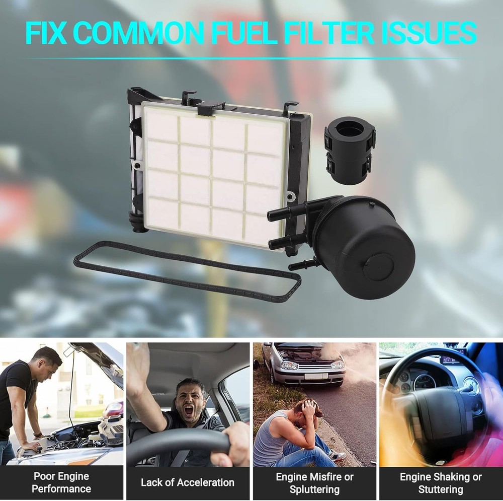 6.7 Powerstroke Fuel Filter Element - Compatible with 2017 2018 2019 2020...