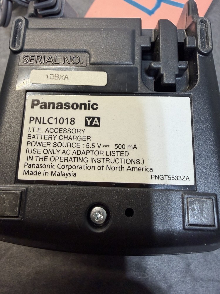 OEM Panasonic PNLC1018 YA Charging Base Handset *Base Only*