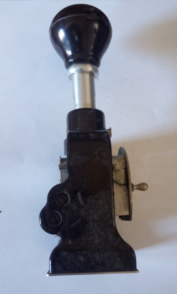 Vintage Bates Multiple Movement Numbering Machine Stamp 7 Wheels Style E