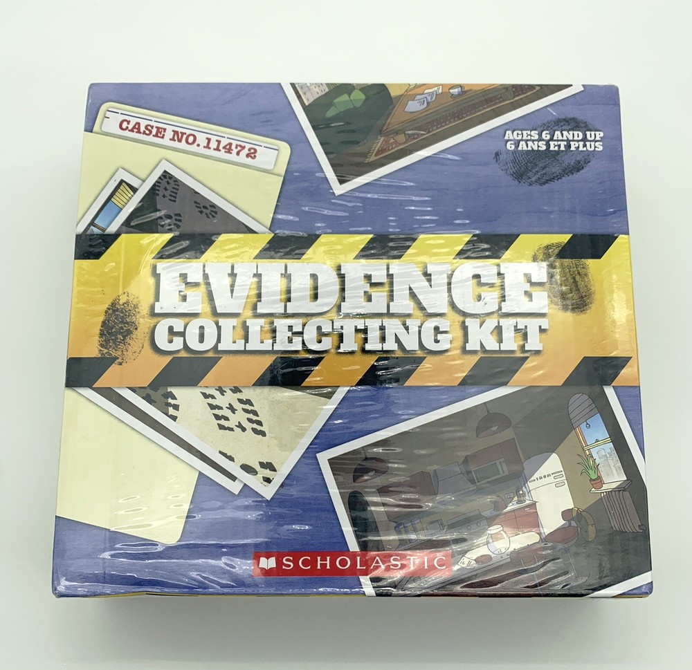 Scholastic Evidence Collecting Kit - Educational STEM Problem Solving Ages 6+