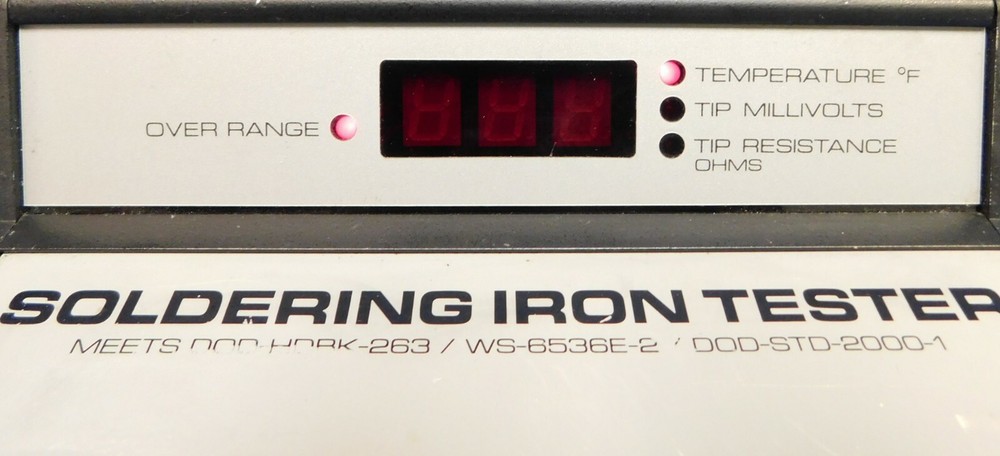 Wahl ST2000 Soldering Iron Tester Untested