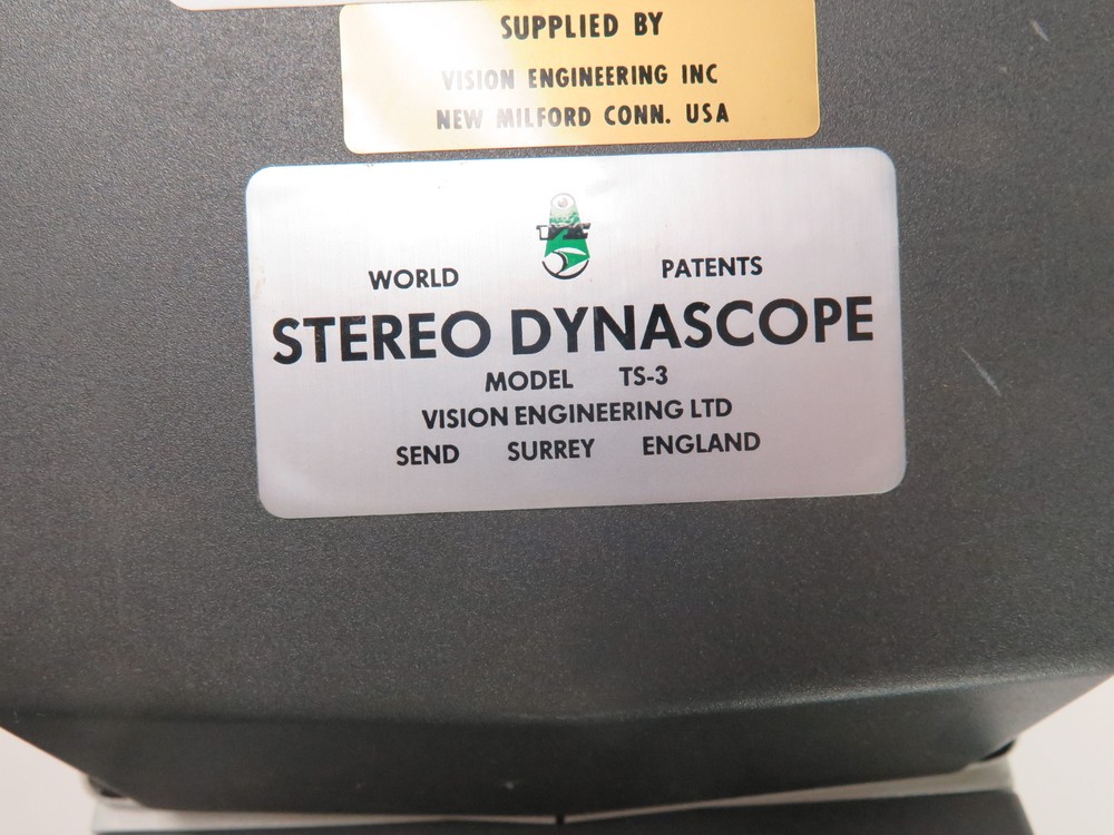 Vision Engineering Stereo Dynascope Model TS-3