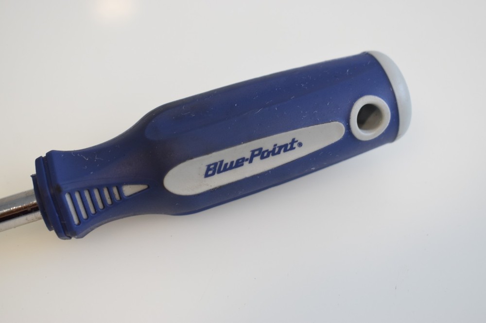 Blue Point Tools BLPCGHD146 1/4" Drive Spinner Nut Driver Blue Soft Grip Handle
