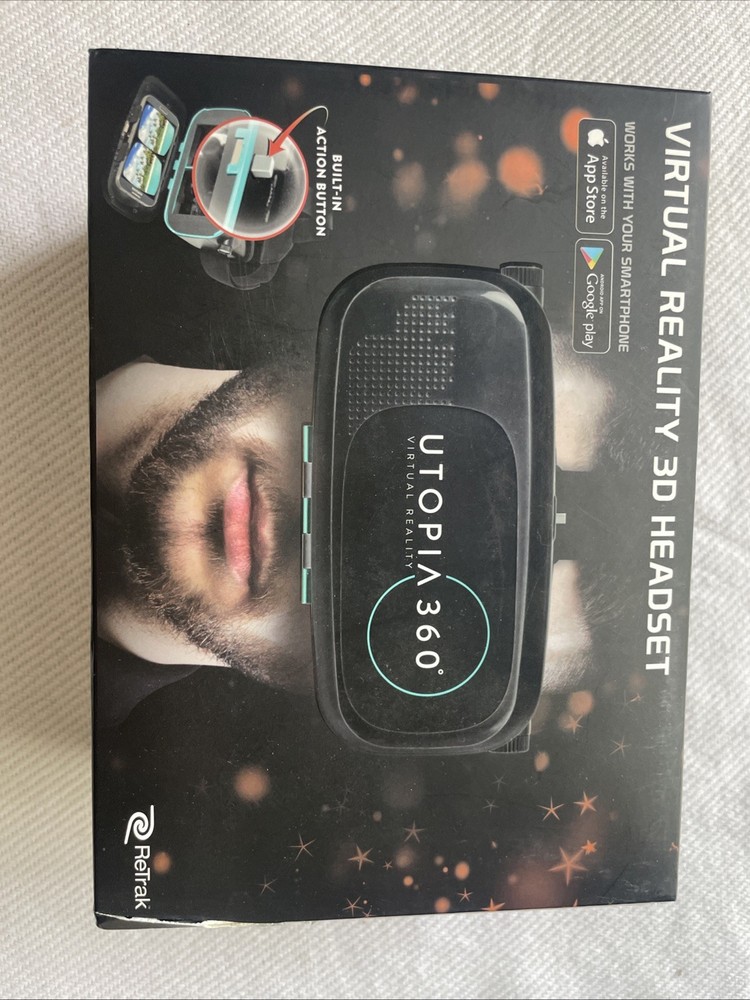 Utopia 360 Virtual Reality VR 3D Headset